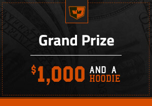 $1,000 + Hoodie