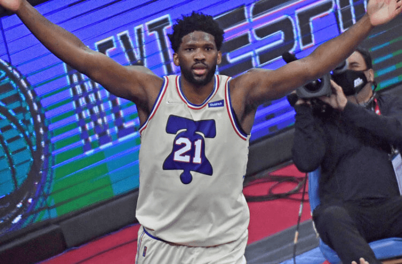 Joel Embiid Philadelphia 76ers NBA NBA Finals Odds: 76ers at Shortest Price of Season