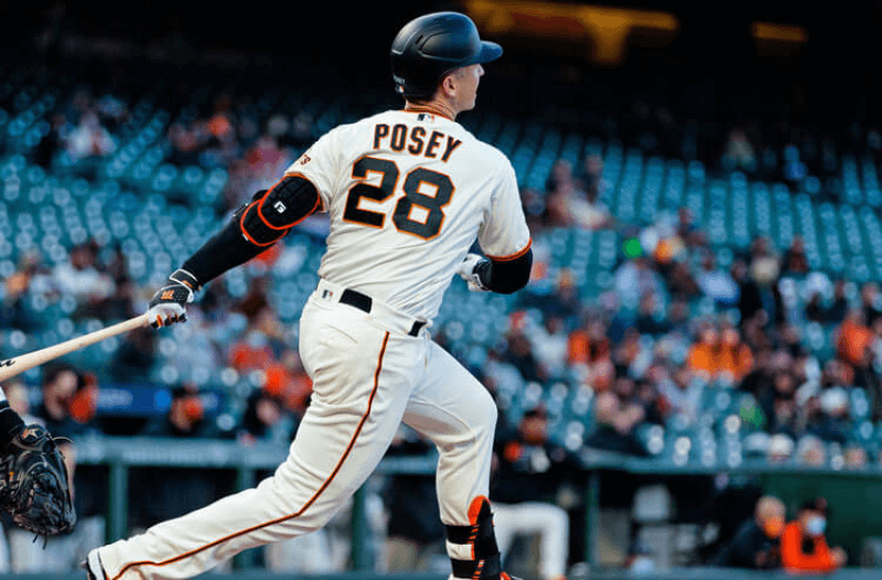Buster Posey San Francisco Giants MLB 2021 World Series Odds: Favored Dodgers Slip a Bit, Giants On Move