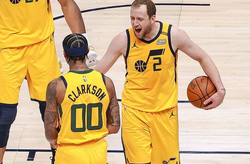 Jordan Clarkson Joe Ingles Utah Jazz NBA NBA Sixth Man of the Year Odds: Jazz Teammates Eye 1-2 Finish