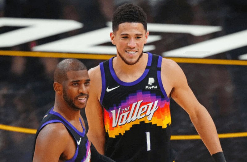 Chris Paul Devin Booker Phoenix Suns NBA Finals Odds: News On Leonard, Paul Shakes Up Board