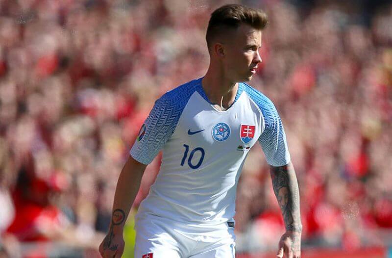 Slovakia's Albert Rusnak - Photo by PA Images/Sipa USA Slovakia Preview & Best Bets for Euro 2020