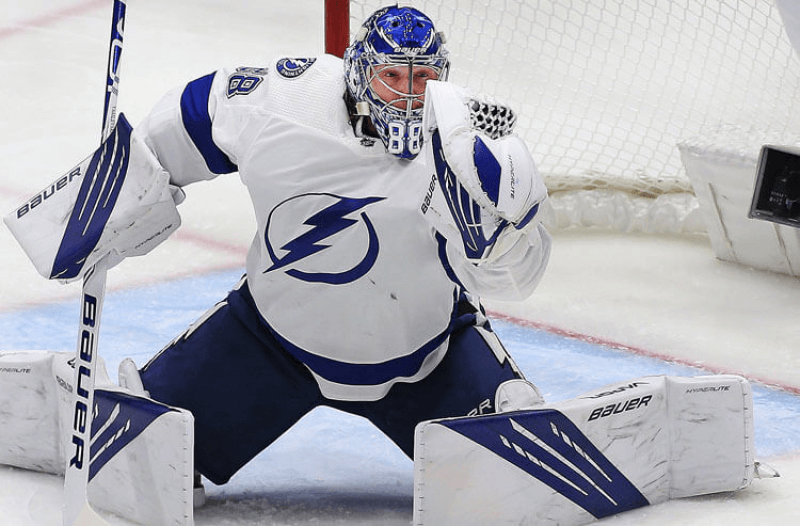 Andrei Vasilevskiy Tampa Bay Lightning NHL 2021 Stanley Cup Odds: Lightning Bolt To Favorite's Role