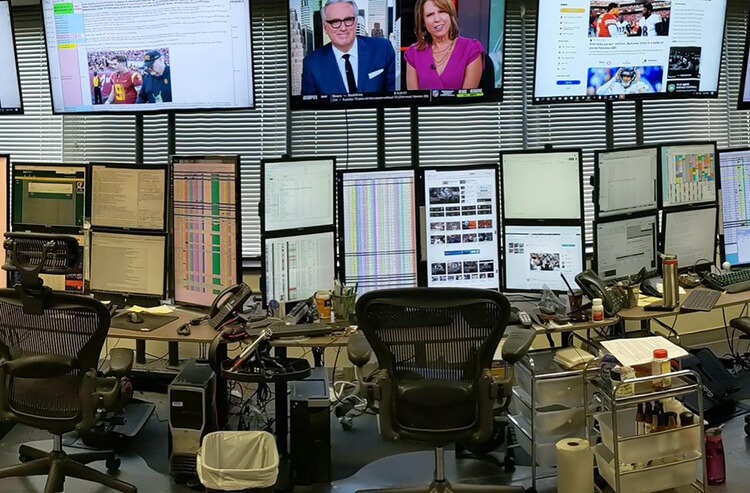 The trading room at Sports Information Analysis