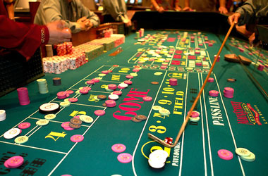 High roller craps table