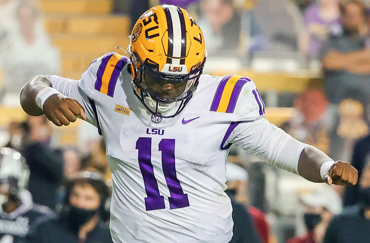 T.J. Finley LSU Tigers NCAA football
