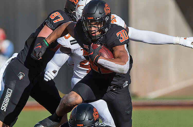 Oklahoma State RB Chuba Hubbard NCAA