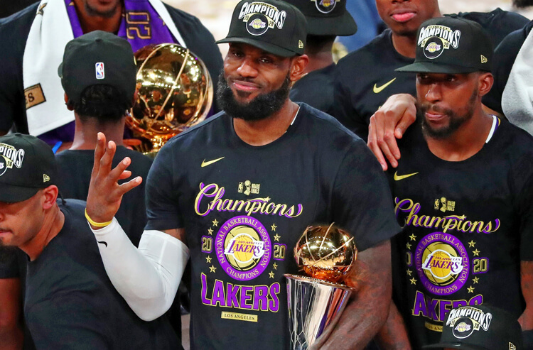 LeBron James NBA Finals Los Angeles Lakers
