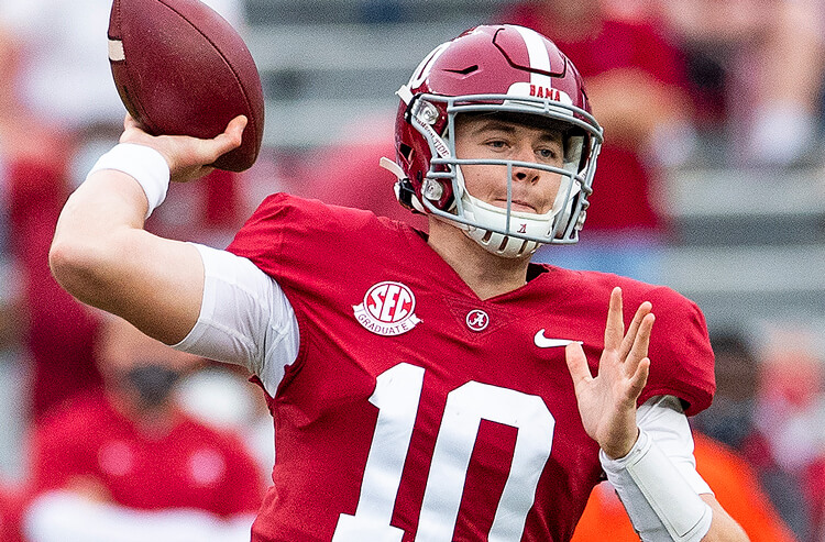 Mac Jones Alabama Crimson Tide NCAA football