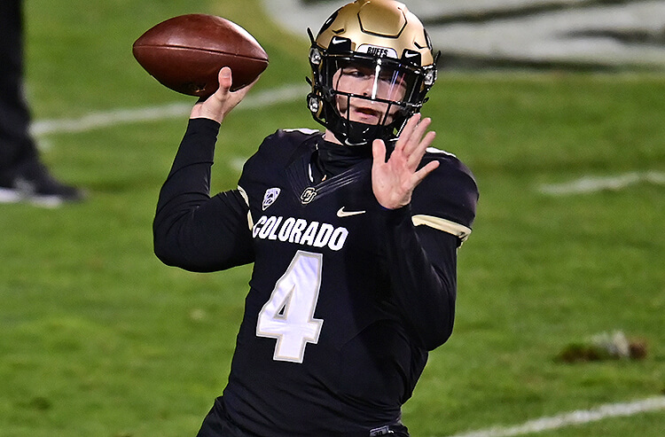 Colorado Buffaloes QB Sam Noyer NCAA